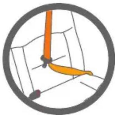 Foppapedretti Rek i-Size - NÃO UTILIZAR A CADEIRA AUTO POSICIONADA NUM ASSENTO DE PASSAGEIRO EQUIPADO COM AIRBAG - 1