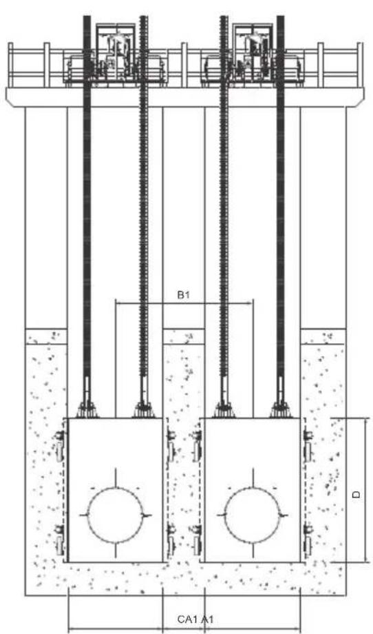 Grundfos KPL.1800.700.16.T.50.17.L.40 - Guide pour la construction de la fosse - 1