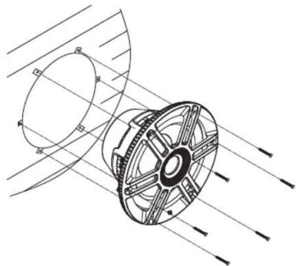 INFINITY Kappa 1050M - MOUNTING THE SPEAKER - 2