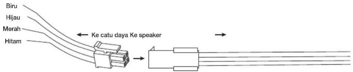 INFINITY Kappa 8130M - PEMASANGAN KABEL LED SPEAKER - 1
