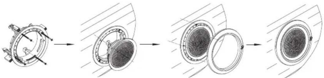 INFINITY Kappa 8130M - FLUSH-MOUNTING THE TWEETER - 3