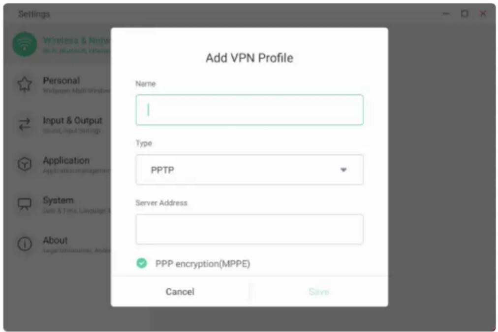 INFOCUS JTouch INF7555 - VPN - 1