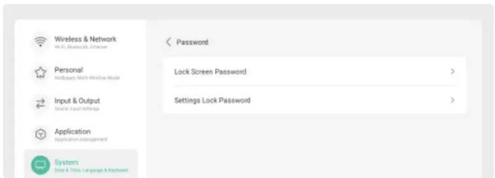 INFOCUS JTouch INF7555 - Password Control - 1