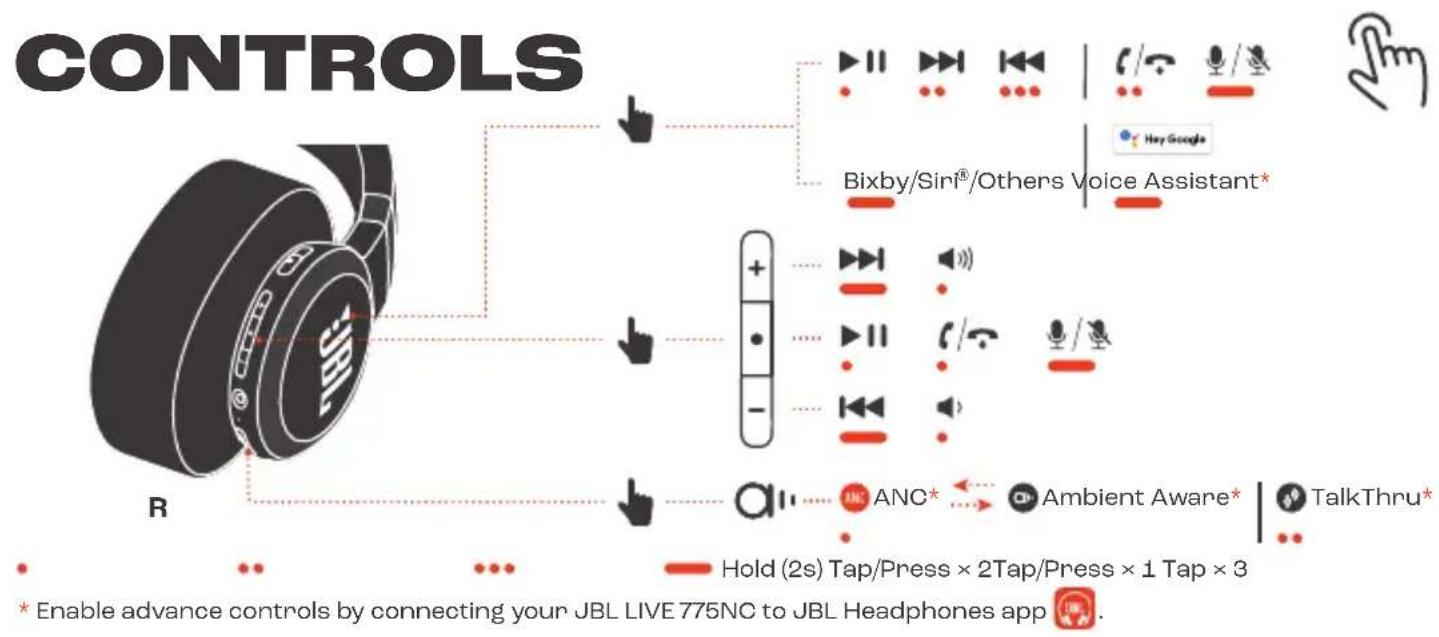 JBL Live 775NC - MULTI-POINT CONNECTION - 3