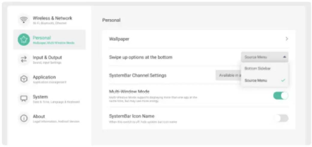 INFOCUS JTouch INF8655 - SYSTEM BAR ICON NAME - 1