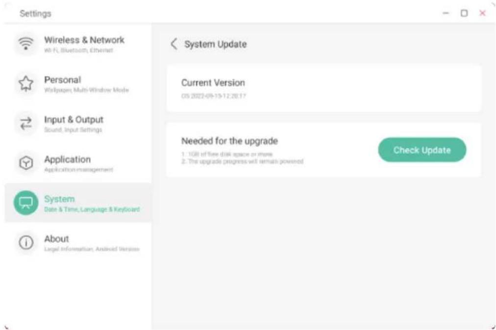 INFOCUS JTouch INF9855 - System Update - 1