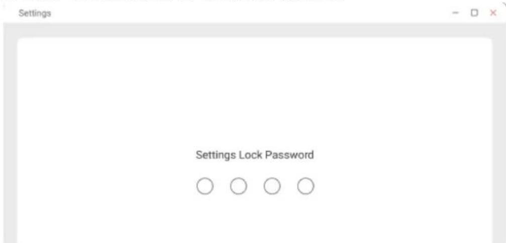 INFOCUS JTouch INF9855 - Password Control - 4