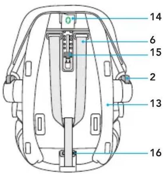 Foppapedretti Spritz i-Size - COMPONENTES DA CADEIRA AUTO - 2