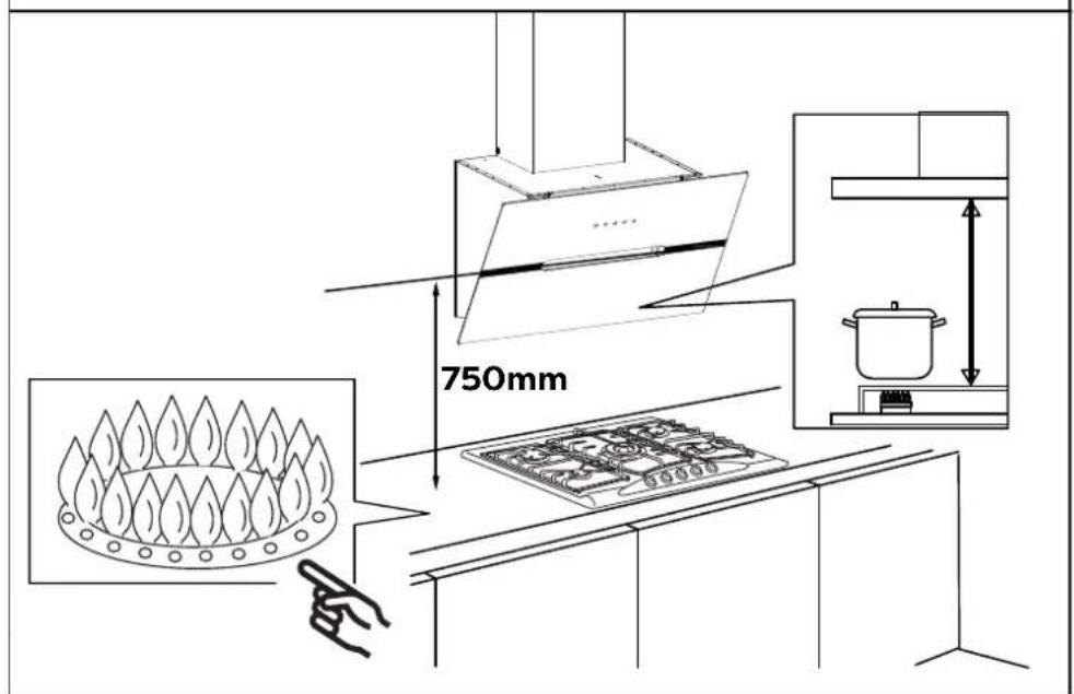 CIARRA CBCS6765B - Install the Hood (Extraction) : - 2