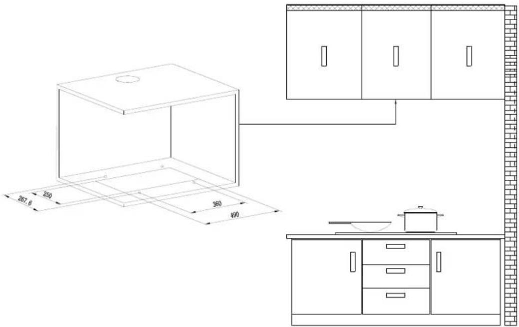 CIARRA CBCB5931B - Install the Hood (Extraction) : - 3
