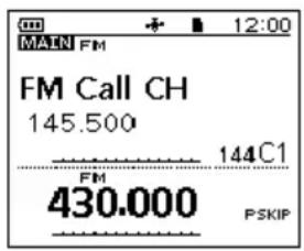 ICOM ID-50E - Selección del modo de selección de frecuencia. - 3