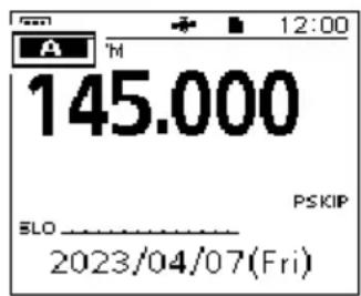 ICOM ID-50E - Impostazione della funzione Dualwatch. - 2