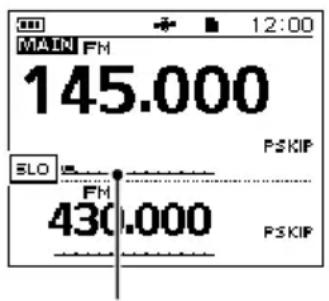 ICOM ID-50E - ◇Über die Sendeleistungsstufen - 1
