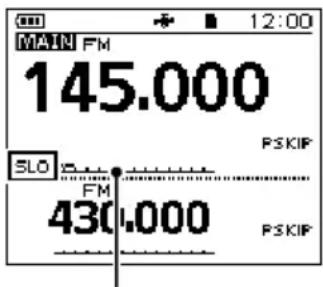 ICOM ID-50E - ◇ Acerca de los niveles de potencia de transmisión - 1