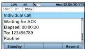 ICOM IC-M605EURO - ■DSC-Auftragsmodus - 1