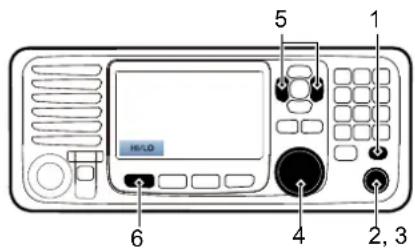 ICOM IC-M605EURO - Informazioni① - 1