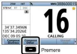 ICOM IC-M605EURO - ◇ Invio di una chiamata individuale - 1