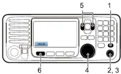 ICOM IC-M605EURO - Informationen① - 1
