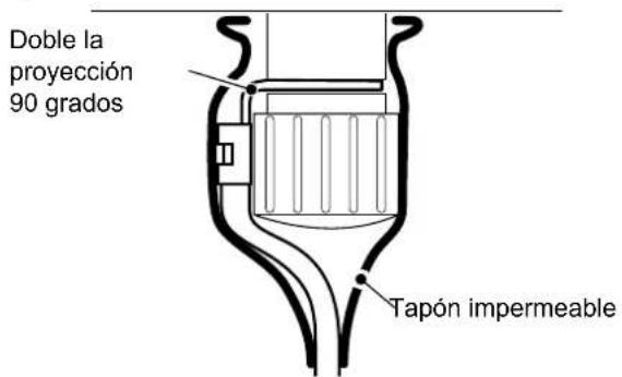 ICOM GM800 - Acoplar el tapón impermeable - 1