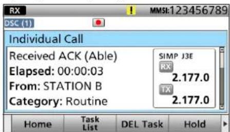 ICOM GM800 - Wählen Sie „Voice Frequency“. - 5
