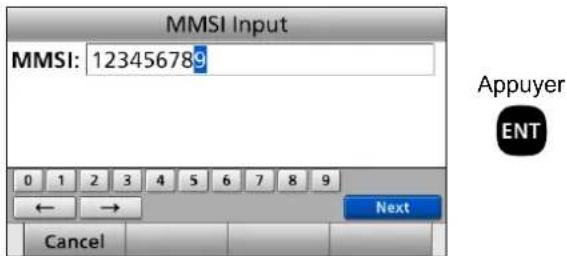 ICOM GM800 - Ce code initial ne peut être saisi qu'une seule fois. - 3