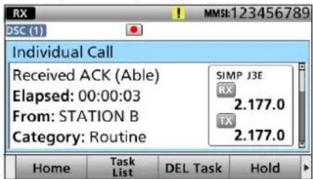 ICOM GM800 - Lancement d'un appel Individuel - 14