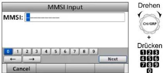 ICOM GM800 - Dieser erstmalige Code kann nur einmal eingegeben werden. - 1