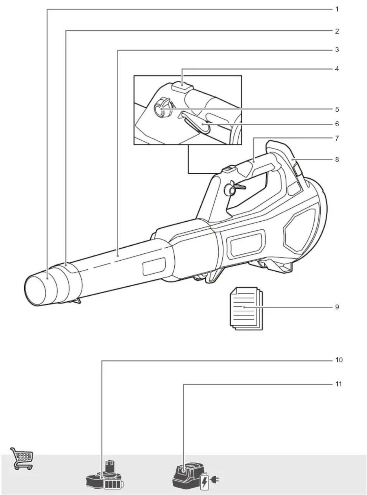 RYOBI One+ RY18BLXD - ΣΥΜΒΟΛΑ ΣΤΟ ΕΓΧΕΙΡΙΔΙΟ - 4