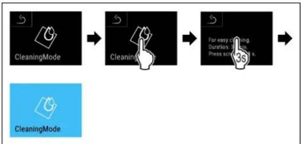 LIEBHERR MBsddi 9028 Plus - Ενεργοποίηση CleaningMode - 2