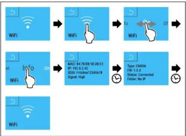 LIEBHERR MBsddi 9028 Plus - Δημιουργία σύνδεσης WLAN για πρώτη φορά - 8