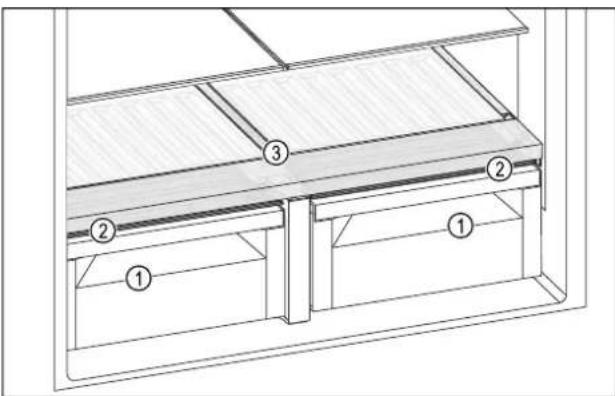 LIEBHERR MBsddi 9028 Plus - Καπάκι διαμερίσματος ασφαλείας BioFresh - 1
