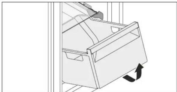 LIEBHERR MBsddi 9028 Plus - Συρτάρι πάνω στον πάτο της συσκευής ή σε γυάλινο ράφι - 1