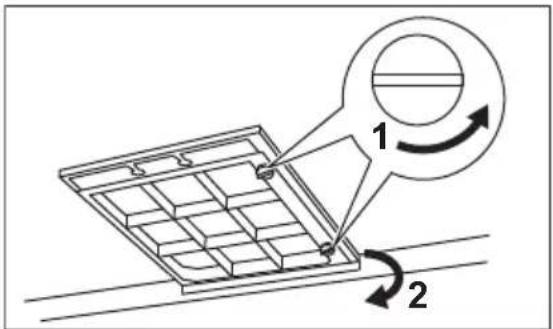 ELECTROLUX LFT826X - De koolfilter vervangen – optioneel - 2