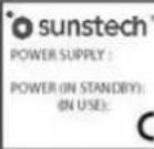 Sunstech 32SUNP21SP - AVERTISSEMENTS - 12