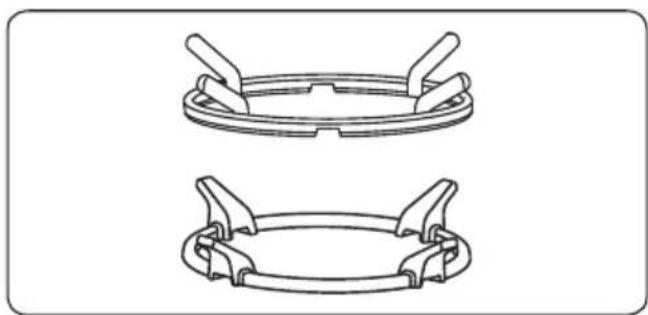 Orima OR-660-X - L'adaptateur pour wok - 1