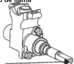 Orima OR-660-X - Ajustar la posición de llama mínima - 2