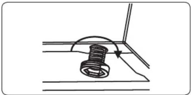 Orima OR-660-X - REGULACIÓN DE LAS PATAS - 1