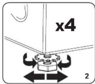 Orima ORM-14103-SIW - Adjusting the Feet / Adjusting Adjustable Stays - 2