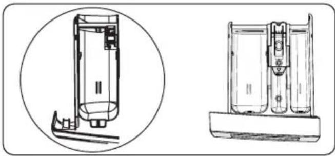 Orima ORM-14103-SIW - Main wash detergent compartment: - 1