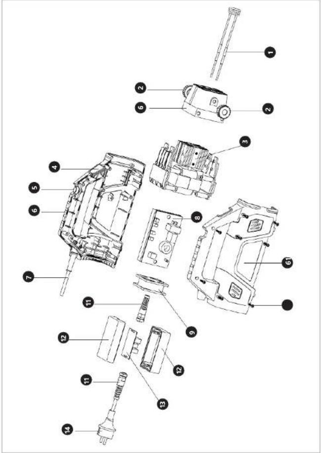MSW BIH-1500 - ANTES DE LA PUESTA EN FUNCIONAMIENTO, LEA LAS INSTRUCCIONES MINUCIOSAMENTE Y ASEGÚRESE DE COMPRENDERLAS. - 5