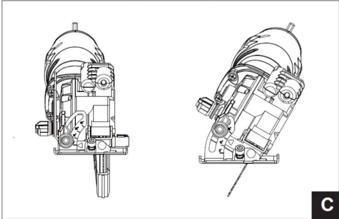 MSW SAW700 - Ajuste de angulo - 1