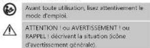 MSW DA-11 - LISEZ ATTENTIVEMENT LE PRÉSENT MANUEL ET ASSUREZ-VOUS DE BIEN LE COMPRENDRE AVANT LA PREMIÈRE UTILISATION. - 1