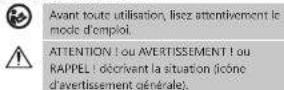 MSW DA-19 - LISEZ ATTENTIVEMENT LE PRÉSENT MANUEL ET ASSUREZ-VOUS DE BIEN LE COMPRENDRE AVANT LA PREMIÈRE UTILISATION. - 1