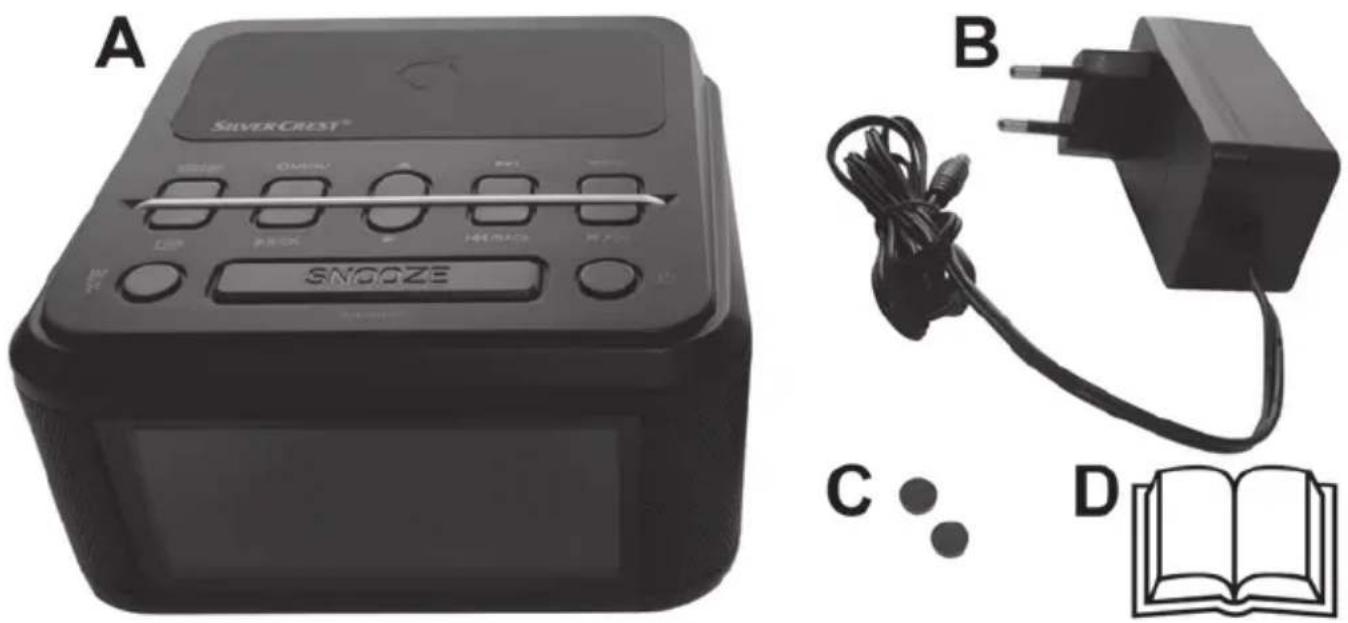 SILVERCREST SURQ 4 A1 - Package contents - 1