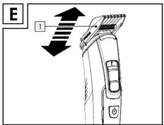 SILVERCREST SHBS 3.7 E1 - HAAR- EN BAARDTRIMMER - 1
