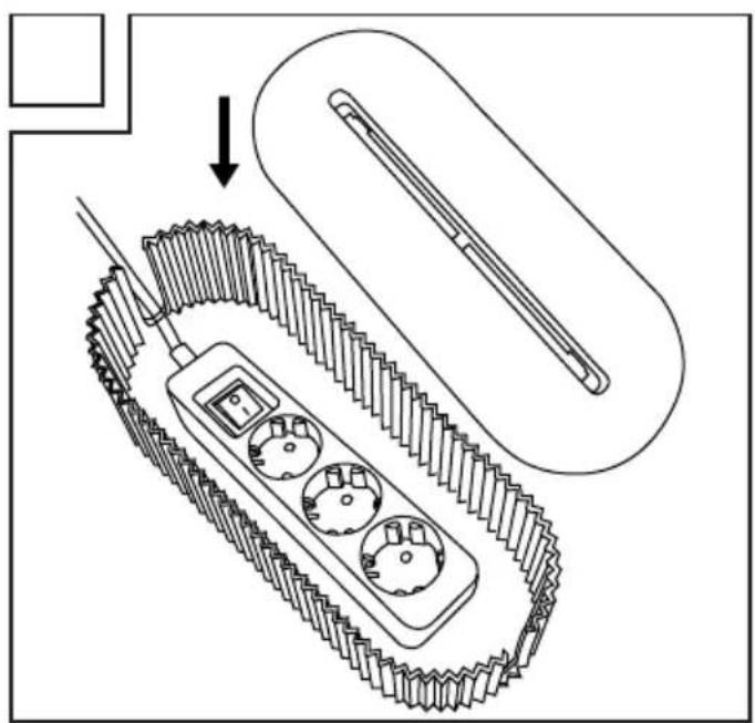 SILVERCREST HG10576A - CABLE TIDY BOX - 2