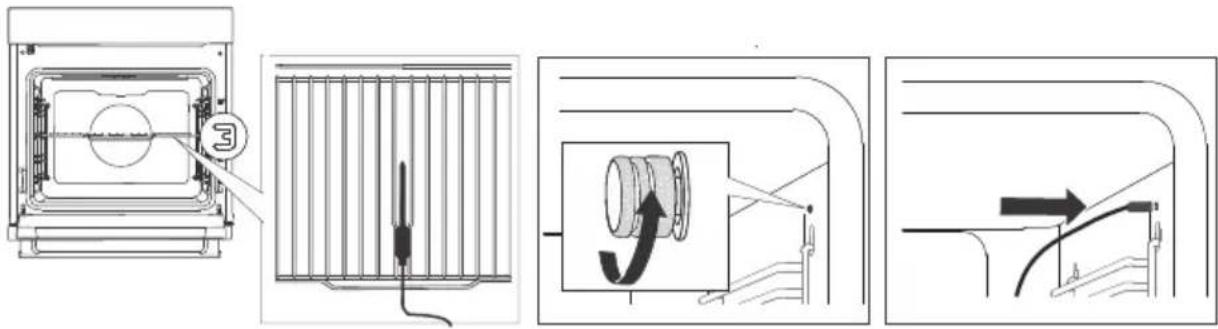 ASKO OCS26BGH - Étalonnage avec la sonde alimentaire - 1