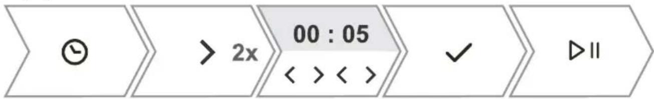 ASKO OCS26BGH - Réglagedelaminuterie - 1