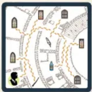 Asmodee Cortex Harry Potter - - Passaggi segreti - 1