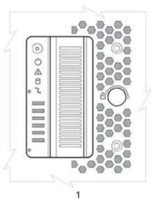 DELL PowerVault ME5012 - Ouverture d'un tiroir. - 1